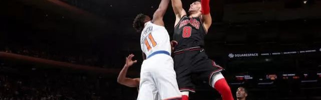  拉文三分绝杀公牛加时险胜猛龙终结对手三连胜